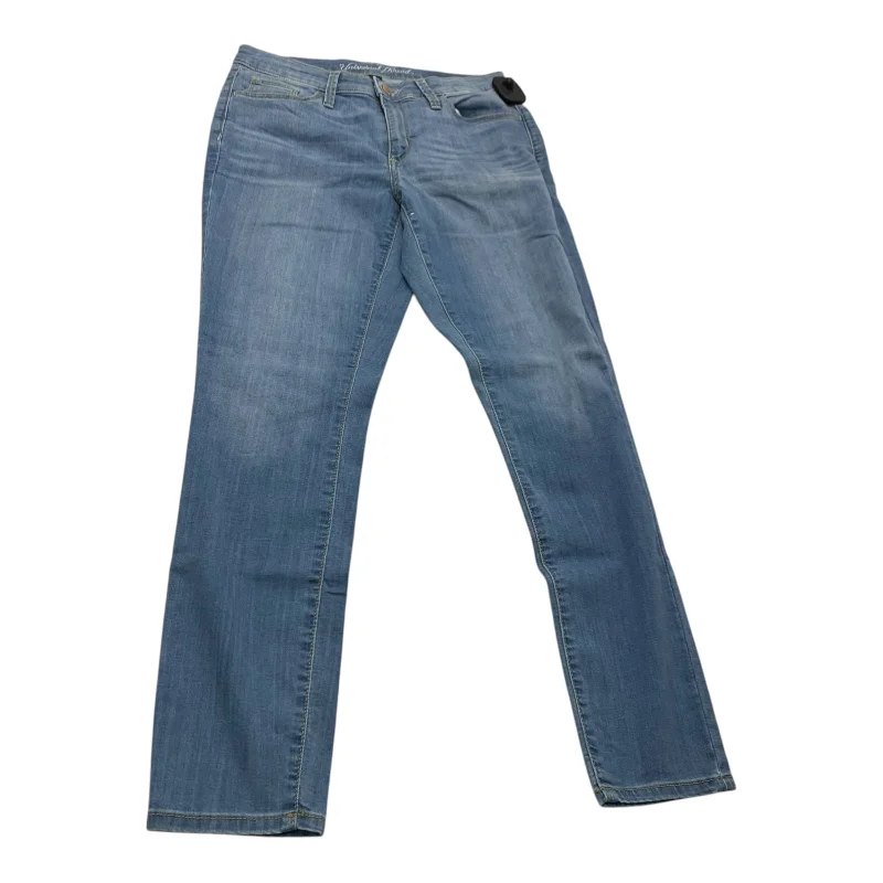 Jeans Skinny By Universal Thread In Blue Denim, Size: 4