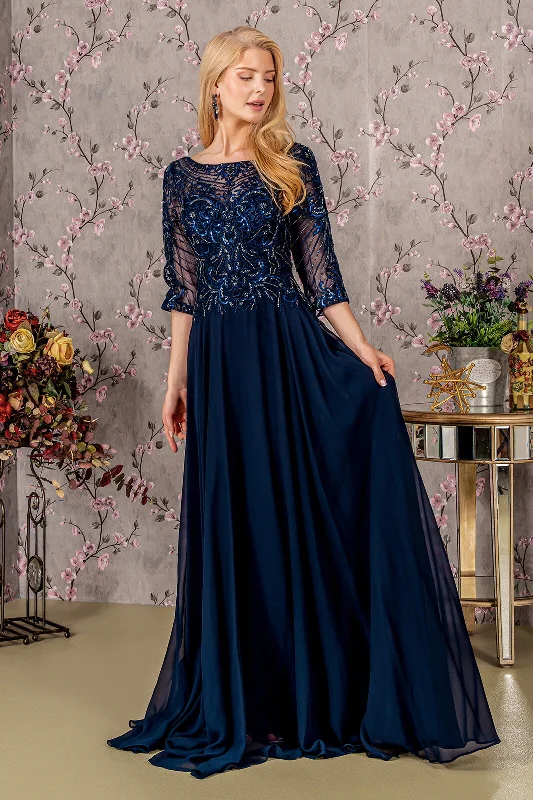 Mother of the Bride Long Formal Dress