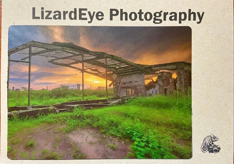 Abandoned Gas Station Photography Print