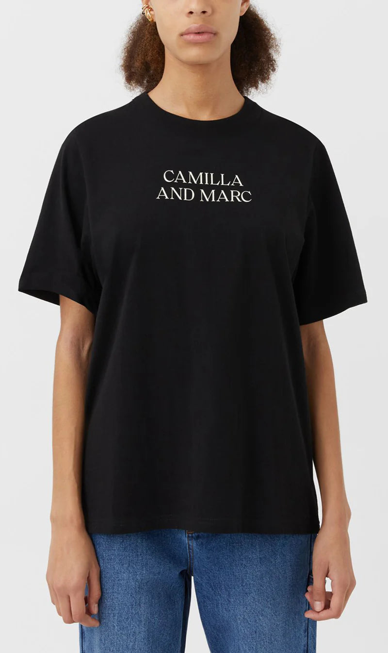 Camilla & Marc Asher Tee - Black