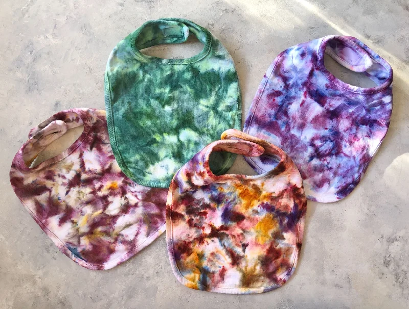 Dyed Cotton Baby Bib