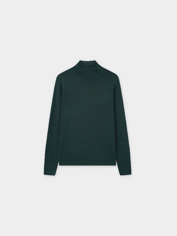 Knit Turtleneck-Green