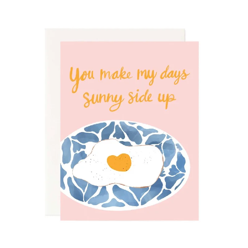 Sunny Side Up Valentine's Day Card