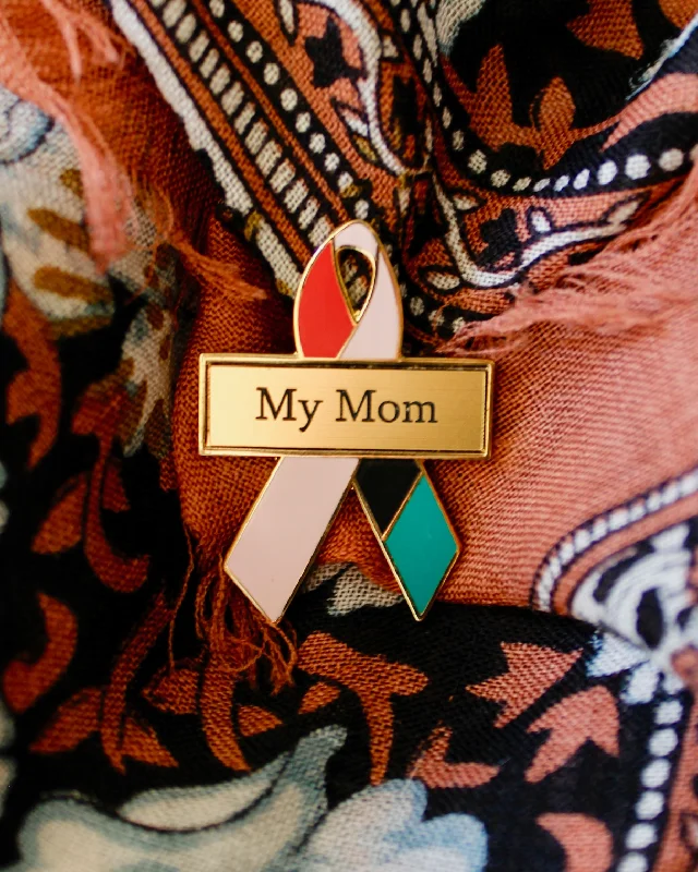 Women of Color Breast Cancer Pin - Personalized