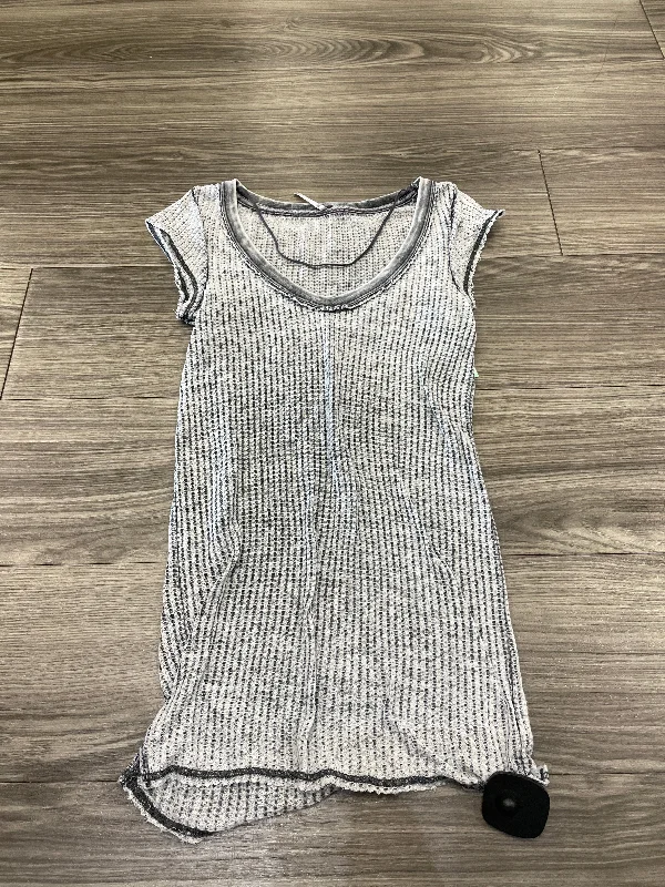 Grey Top Short Sleeve Free People, Size S