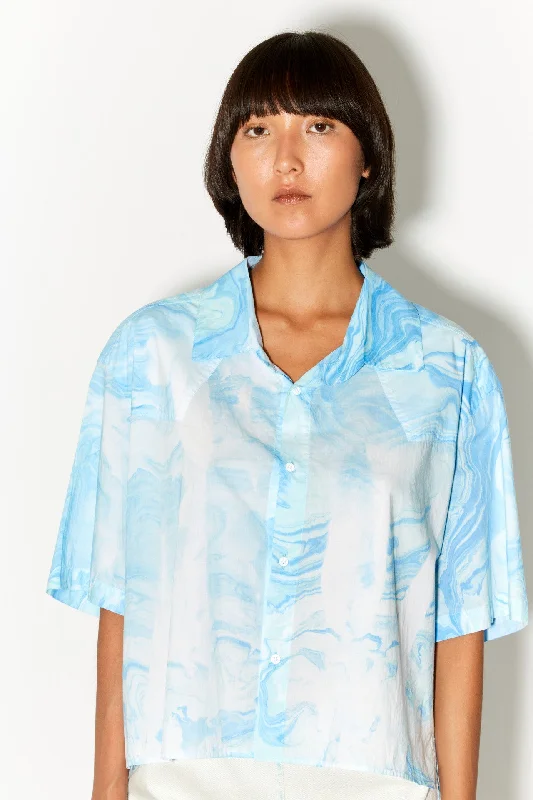 GINA shirt turquoise